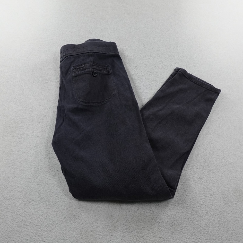 James Perse Soft Drape Pant Womens 2 Gray Relaxed Slim Fit Drawstring Pull On